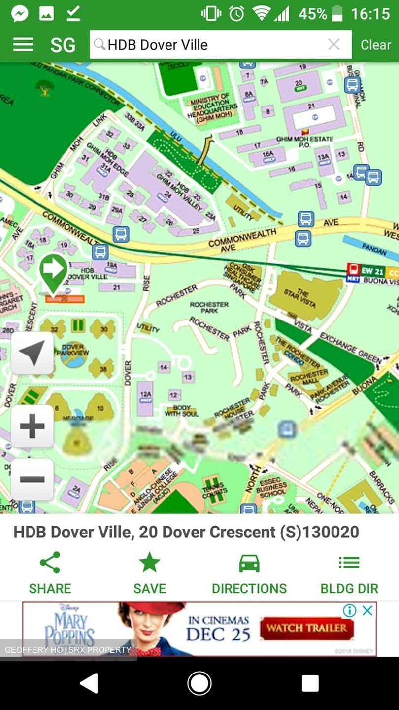 Blk 20 Dover Crescent (Queenstown), HDB 3 Rooms #451360331